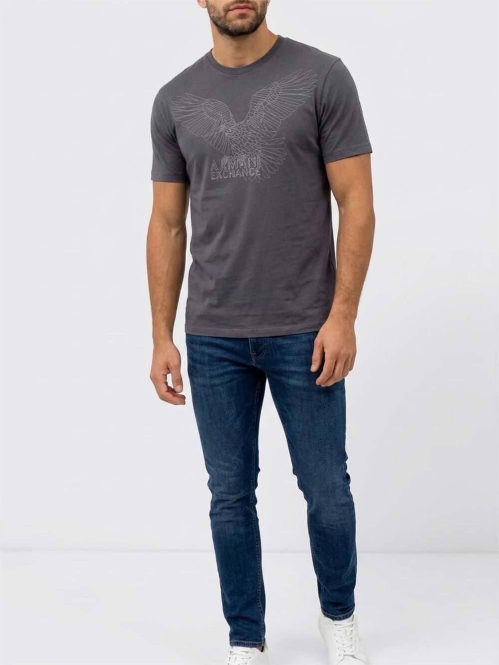 Armani Exchange Men's Sustainable Project Eagle Graphic T-Shirt, Size S